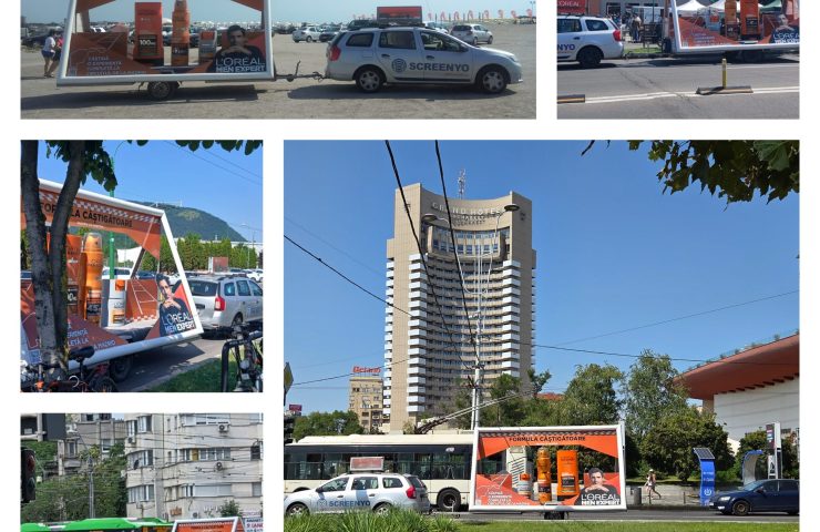 Când outdoor-ul iese din panou: L’Oréal transformă strada într-o experiență 3D cu peste 6 milioane de impresii