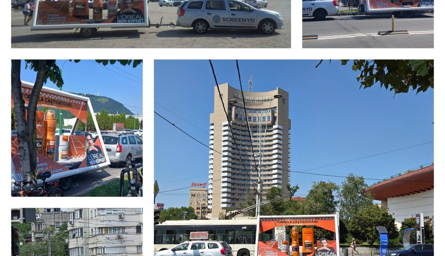 Când outdoor-ul iese din panou: L’Oréal transformă strada într-o experiență 3D cu peste 6 milioane de impresii
